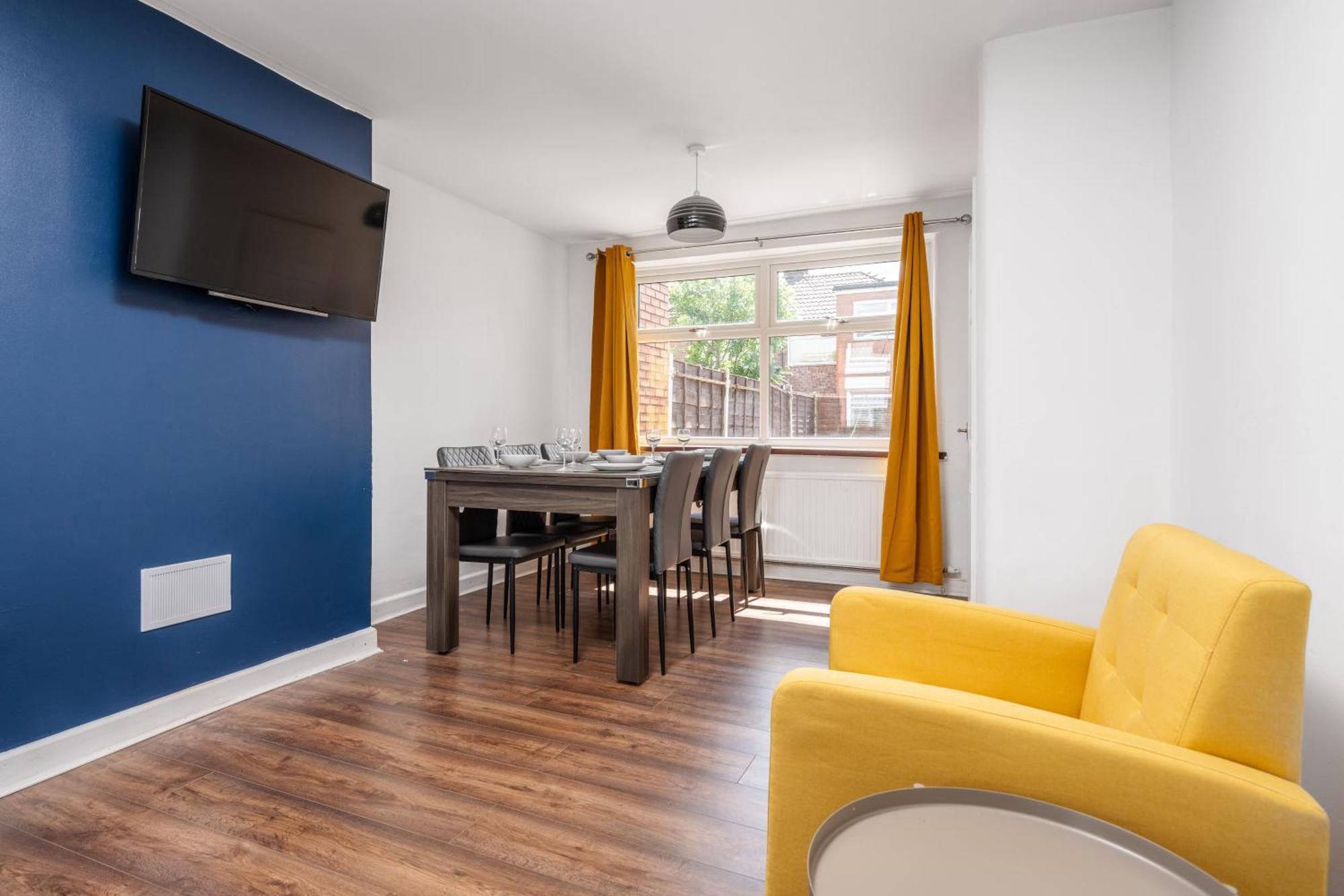 Comfy 3Br Home - Pool Table - Games - Sleeps 8 Manchester Exteriör bild